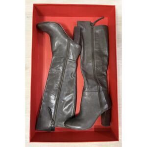 Donald J Pliner Beso-06 knee-high boot Calf Leather Brown Women’s Size 6